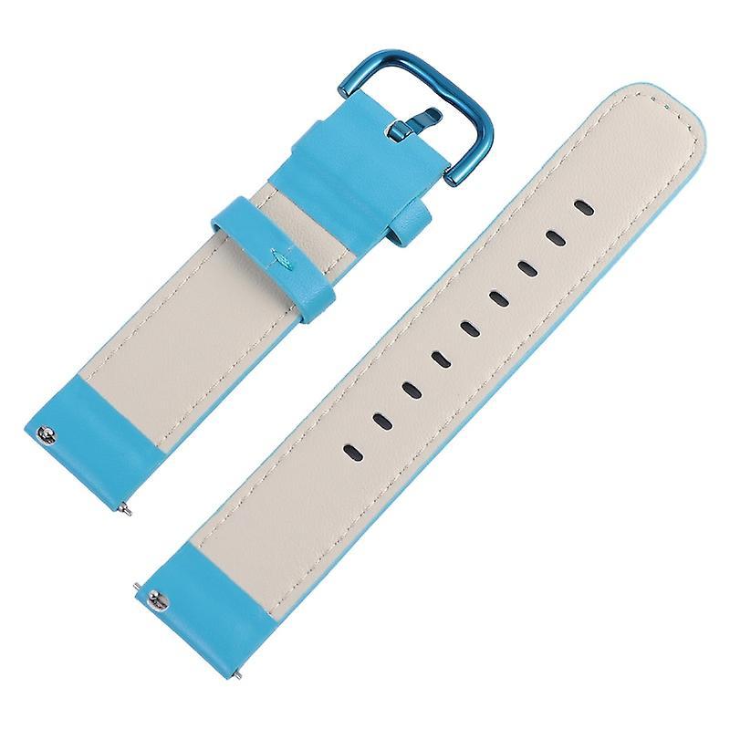 12X2.2CM unisex Watch Bands 20mm Smart Watch Wrist Band Leather Watch Strap Compatible For Active