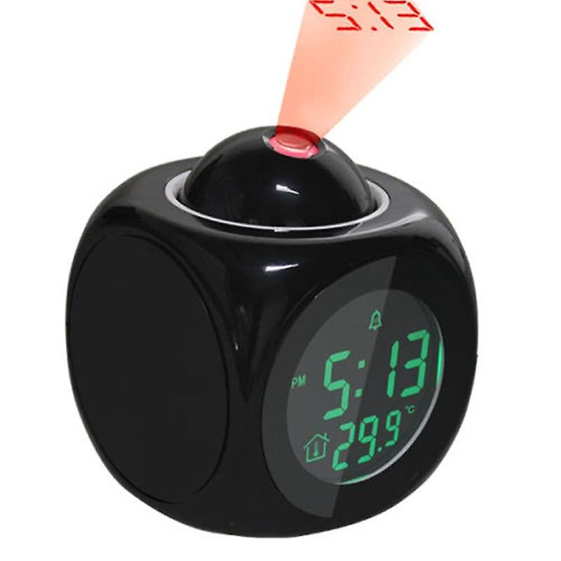 Alarm Clocks digital lcd display with led projection alarm clock