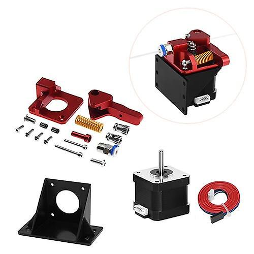 3D Printer Accessories aluminum upgrade dual gear mk8 extruder