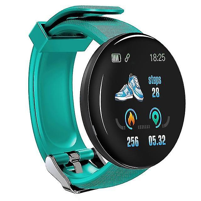 Activity Monitors D18 Smart Watch With Heart Rate Monitor Unisex Green