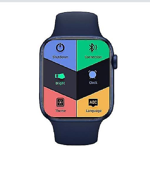 Activity Monitors Smart Watch With Remote Camera Blue