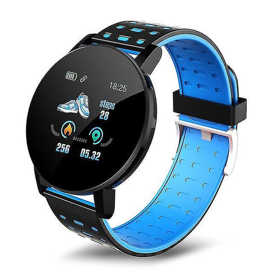 Activity Monitors Bluetooth Sports Smart Watch Unisex Blue