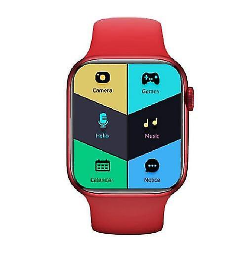 Activity Monitors Smart Watch With Remote Camera Red