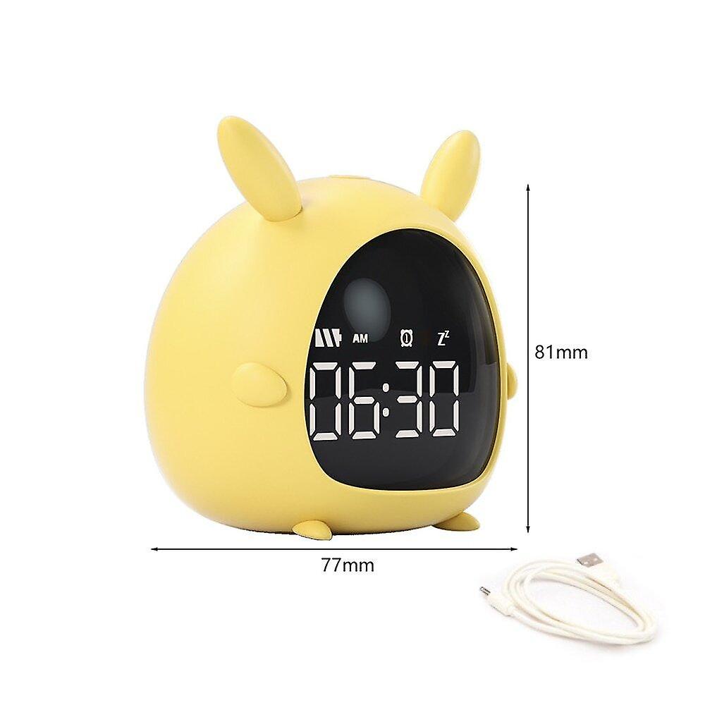 Alarm Clocks Alarm Clock Digital Wake Up Temperature Snooze Timer Clock Kids Sleep Bedside Cute Alarm Clocks