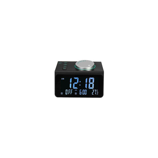 Alarm Clocks 87.5-108MHz FM Radio Alarm Clock Charger for Mobile Phone