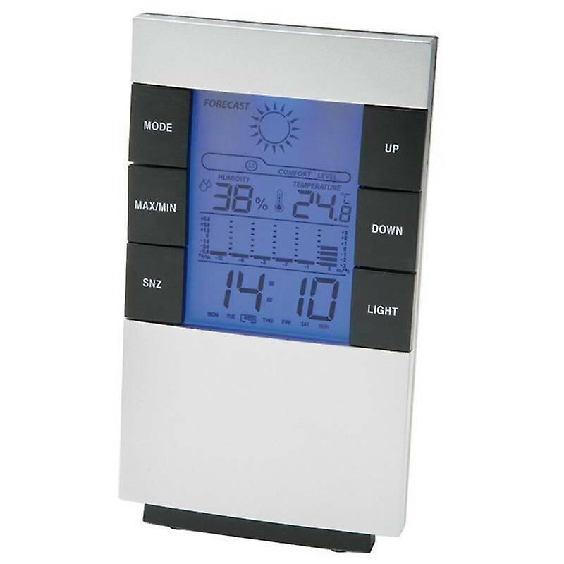 Alarm Clocks Projection LCD Display Digital Alarm Clocks Temperature Weather Station Bedroom