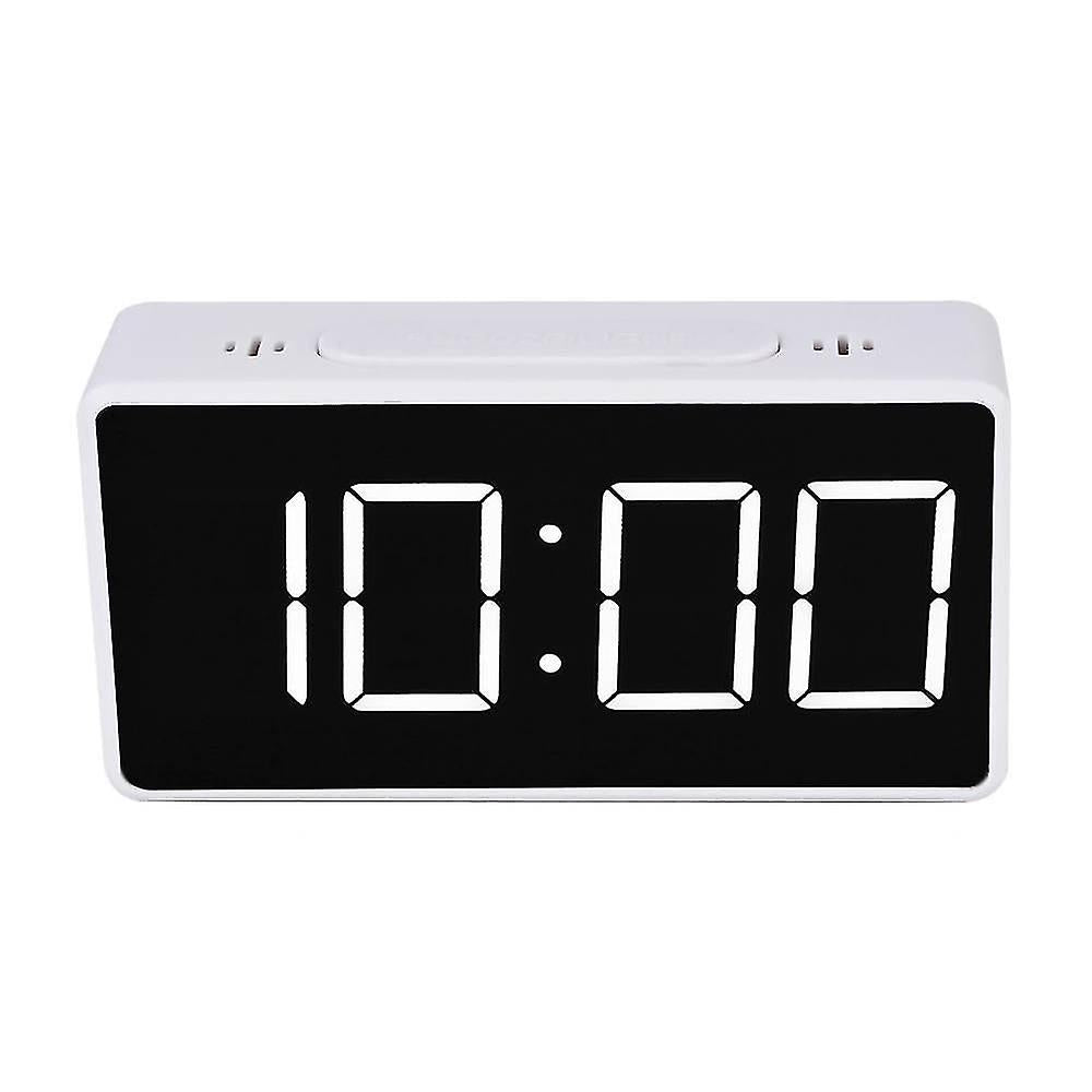 Alarm Clocks Digital Alarm Clock White