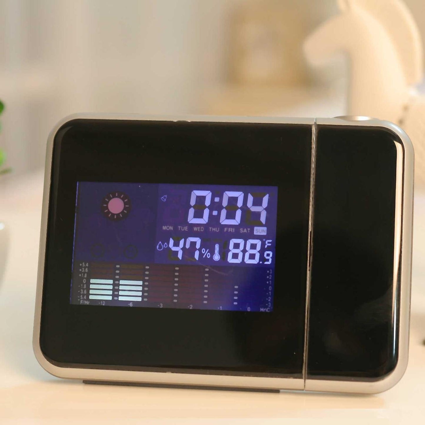 Alarm Clocks Radio Control Projection Alarm Clock HD Display