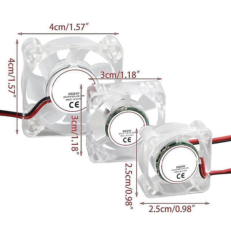 3D Printer Accessories Extrusion head cooling fan radiator bracket led light cooler for 3d printer 24v 667c A