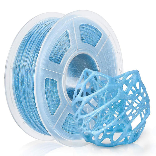 3D Printer Accessories Pla twinkling filament 1kg 1.75mm diameter tolerance 0.02mm pla twinkle blue black sparkle glitter