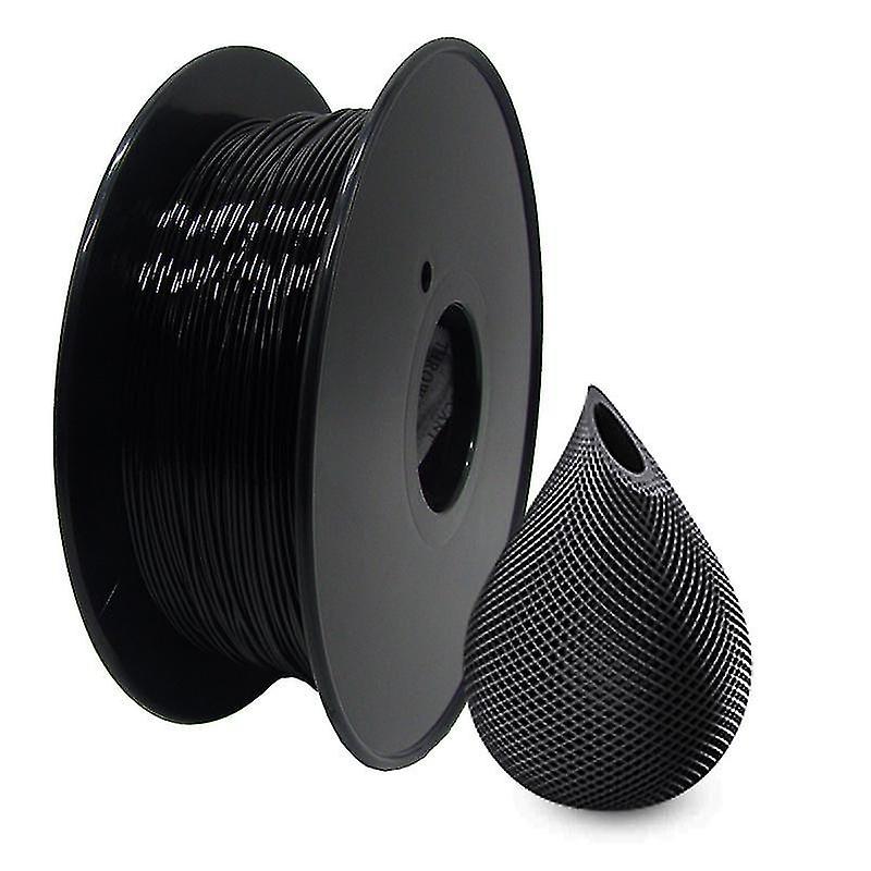 3D Printer Accessories X moonlee 3d pla filament 1.75mm 1kg 3d printer tpu black carbon 3d plastic printing filament pla 3d