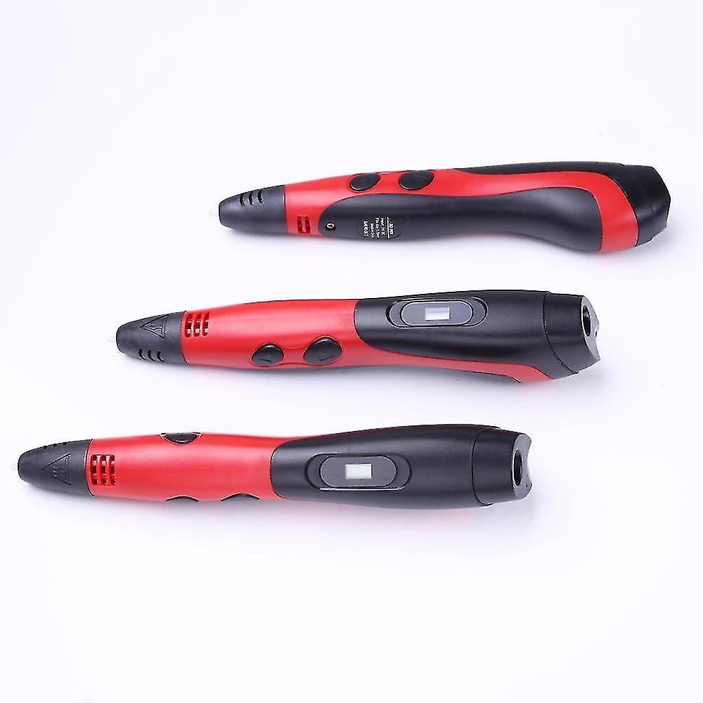 3D Printers Original model 3d pen with 20 color abs filament plastic 3 d printing pens creative toy birthday