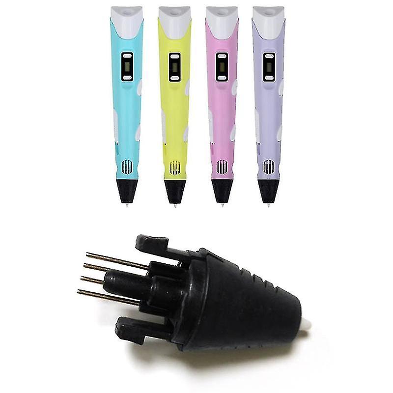 3D Printers 50Mm+35mm printer pen injector head nozzle for second generation 3d 5v printing pen parts