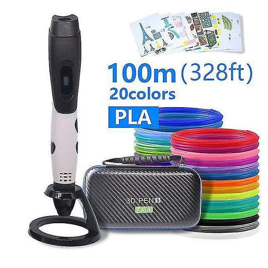 3D Printers High quality 3d pen 3d printing pen abs and pla filament 1.75mm. usb output low voltage security