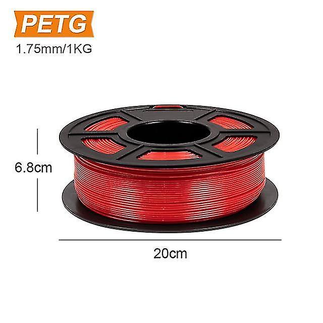 3D Printer Accessories 1.75Mm pegt filament with spool high strength tolerance 0.02mm 1kg 3d printer material replacement