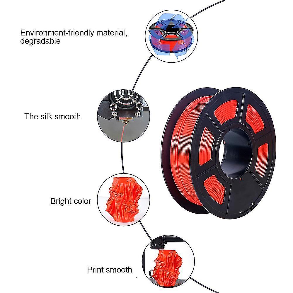 3D Printer Accessories 1.75Mm pegt filament with spool high strength tolerance 0.02mm 1kg 3d printer material replacement