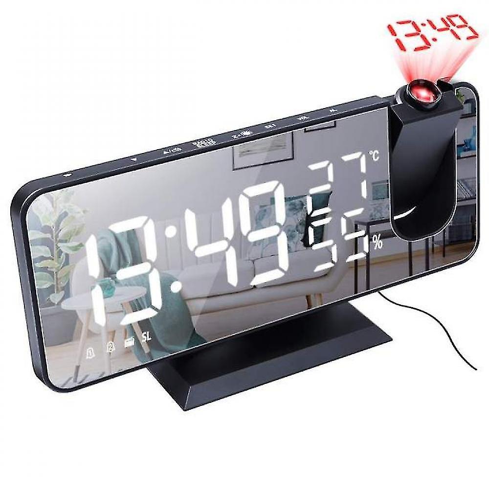 Alarm Clocks Fm Radio Led Digital Smart Alarm Clock Table Electronic Desktop Clocks Usb Wake Up Clock With