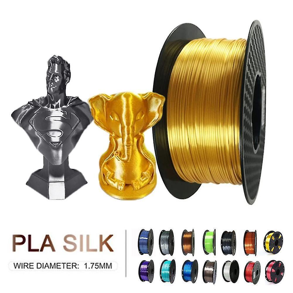 3D Printer Accessories 1.75Mm 3d printer filament pla silk texture 0.25kg 250g shine silky 3d pen printing filaments rich