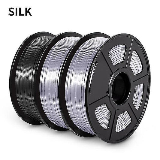 3D Printer Accessories Sunl 3d printing filament pla silk filament 3kg for 3d printer with spool colorful eco-friendly