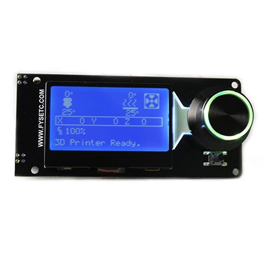 3D Printer Accessories 12864 Display smart with card slot led backlight panel parts lcd controller 3d printer accessories