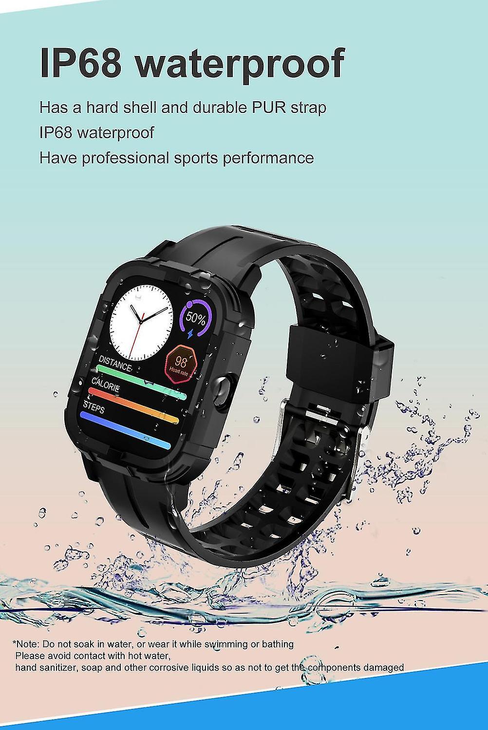 Activity Monitors Smart watch for Unisex with bluetooth calls heart rate and physical activity monitor 1.78 ''