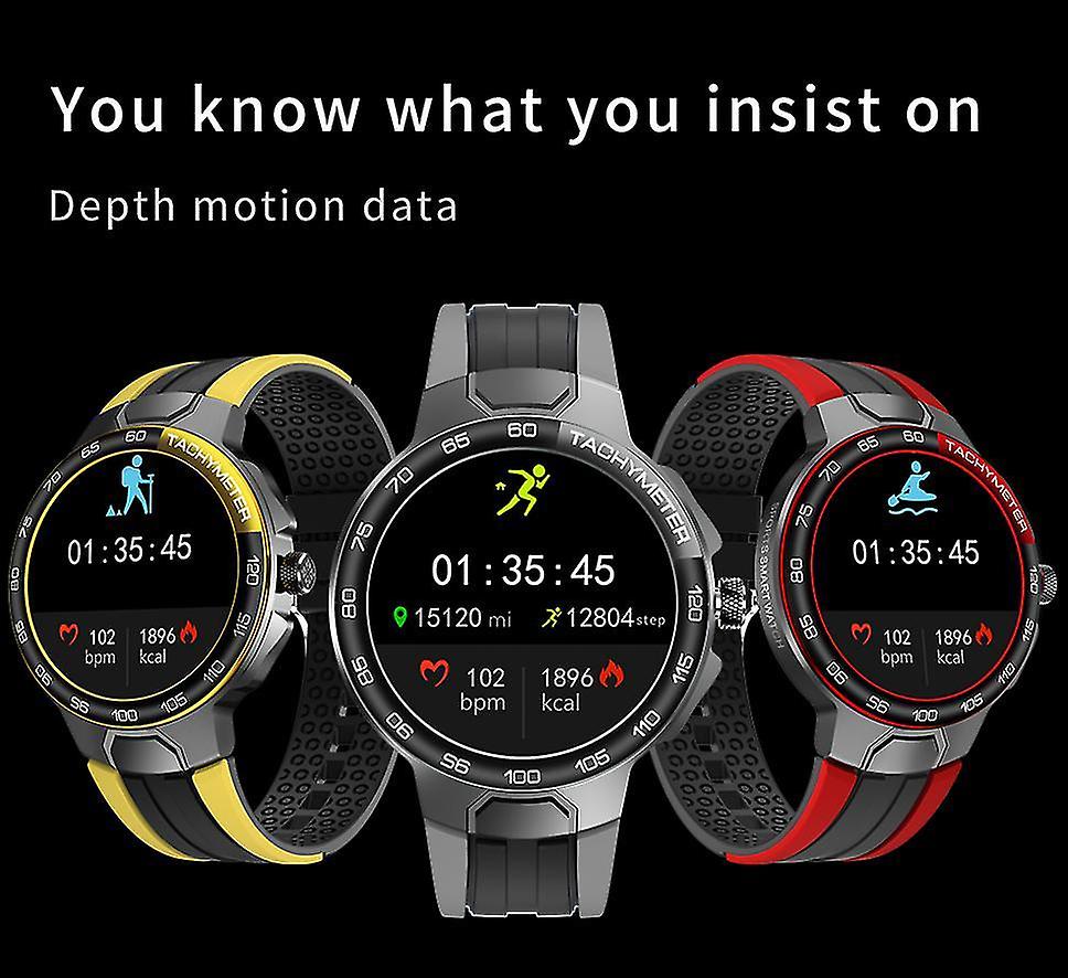 Activity Monitors Smart Watch for Men ECG Heart Rate and Blood Pressure Monitor Physical Activity Monitor IP68