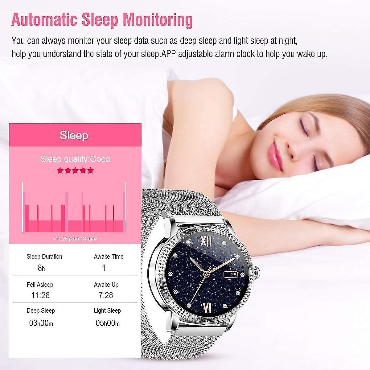 Activity Monitors Smart Watch for unisex with Calorie Sleep Monitor Fitness Tracker Music Control for Android