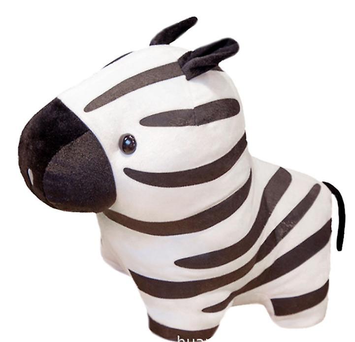 Baby Gift Sets 1pc 40cm Cartoon Zebra Plush Toy Cute Standing Animal Horse Stuffed Doll