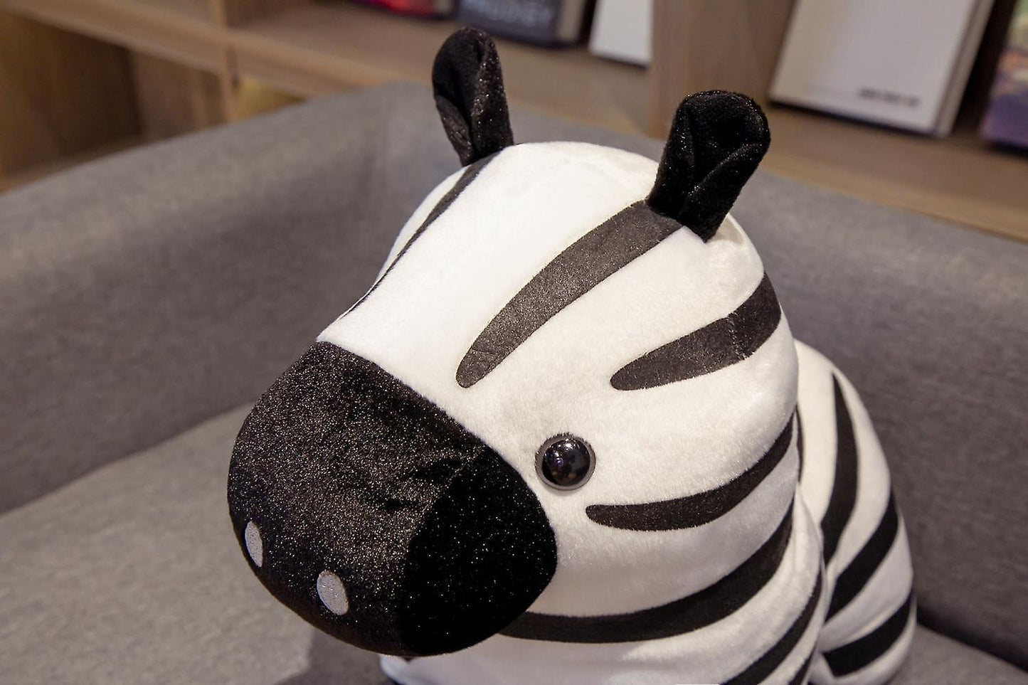 Baby Gift Sets 1pc 40cm Cartoon Zebra Plush Toy Cute Standing Animal Horse Stuffed Doll