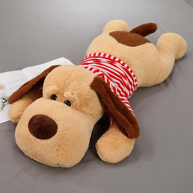 Baby Gift Sets 1pc 70CM Giant Size Soft Lying Dog Plush Toys Stuffed Animal Sleep Cushion Pillow Dolls Red