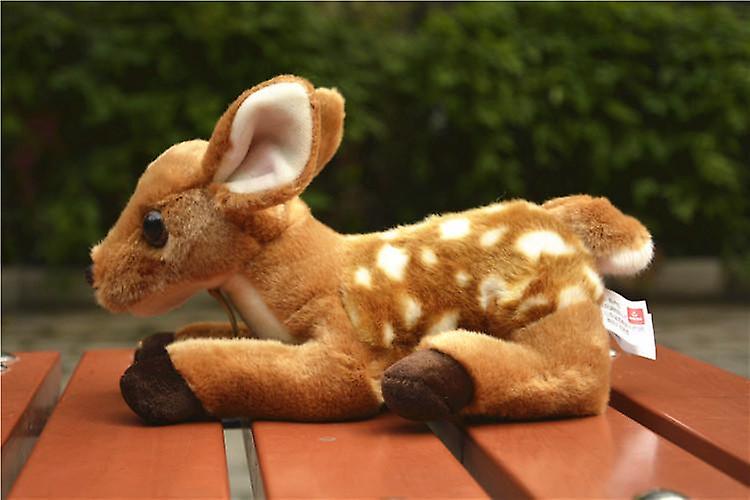 Baby Gift Sets 28cm Plush Toy Infant Deer Soft Stuffed Cartoon Sika Deer Dolls Animal Elk