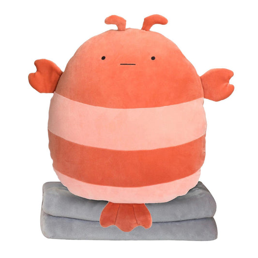 Baby Gift Sets Multi Function Blankets Cartoon Animal Plush Toys Soft Baby Companion Plush Toys lobster