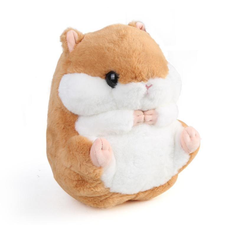 Baby Gift Sets 28cm Cute Hamster Plush Toy Soft Stuffed Plush Pillow Kawaii Plush Mouse Animal Doll