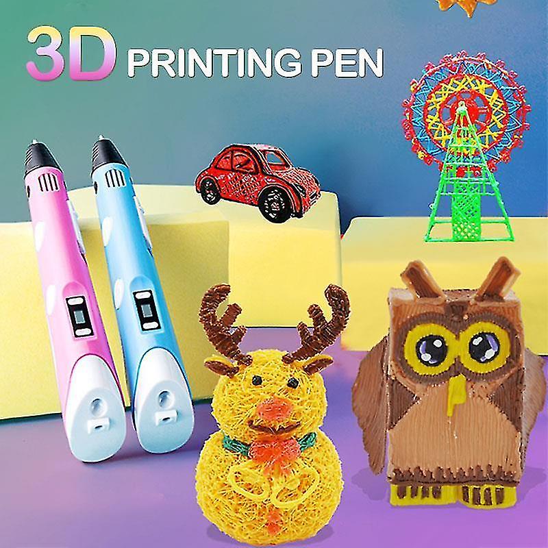 3D Printers 3D pen screen diy 3d printing pen with abs pla filament creative toy gift 3 d printer pen drawing