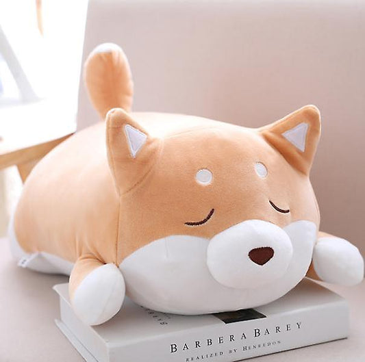 Baby Gift Sets 40cm Cute Fat Shiba Inu Dog Plush Toy Stuffed Soft Kawaii Animal Dolls Cartoon Pillow Lovely Gift