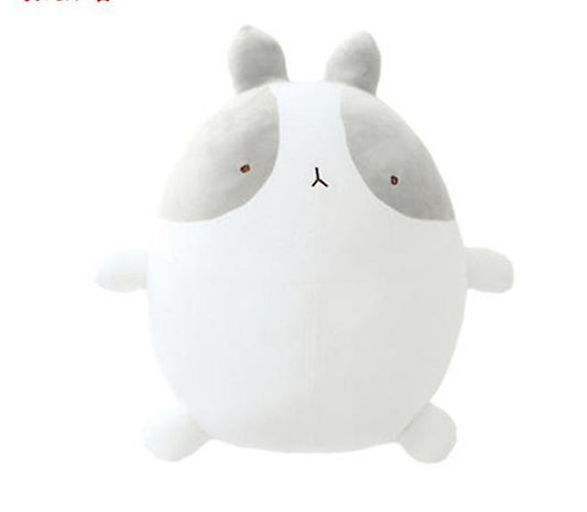 Baby Gift Sets 40cm Cute Molang Animal Rabbit Cuddly White Bunny Stuffed Doll Baby Plush Toy Doll Gray