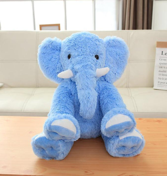 Baby Gift Sets 45CM Elephant Plush Toy Infant Soft For Sleeping Stuffed Animals Toys Blue