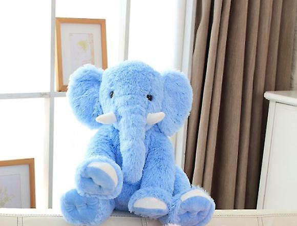 Baby Gift Sets 45CM Elephant Plush Toy Infant Soft For Sleeping Stuffed Animals Toys Blue