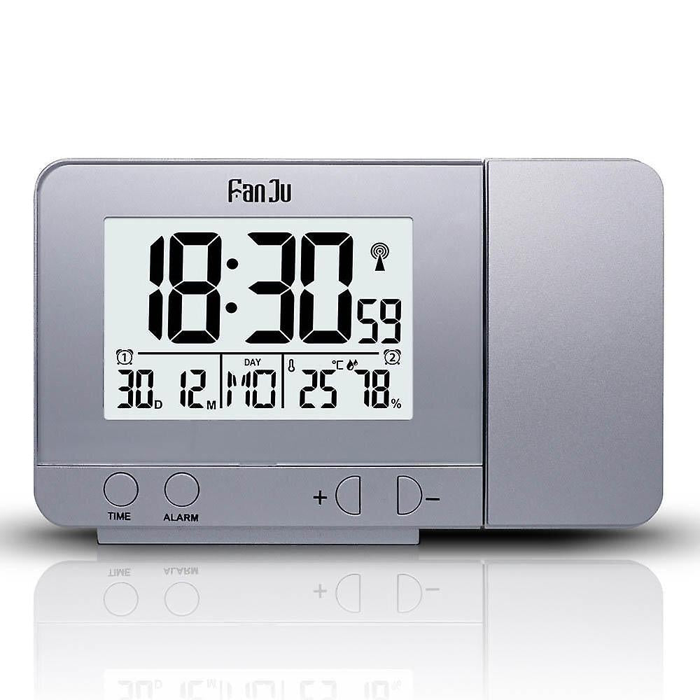 Alarm Clocks Projection Alarm Clock USB Charger Snooze Double Alarm Backlight Desk Clock