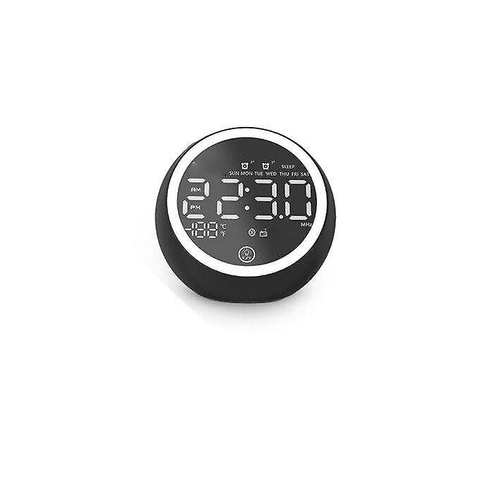 Alarm Clocks X10 Night Light Bluetooth5.0 Speaker Alarm Clock Radio Desktop Clock USB Phone Charger FM Radio