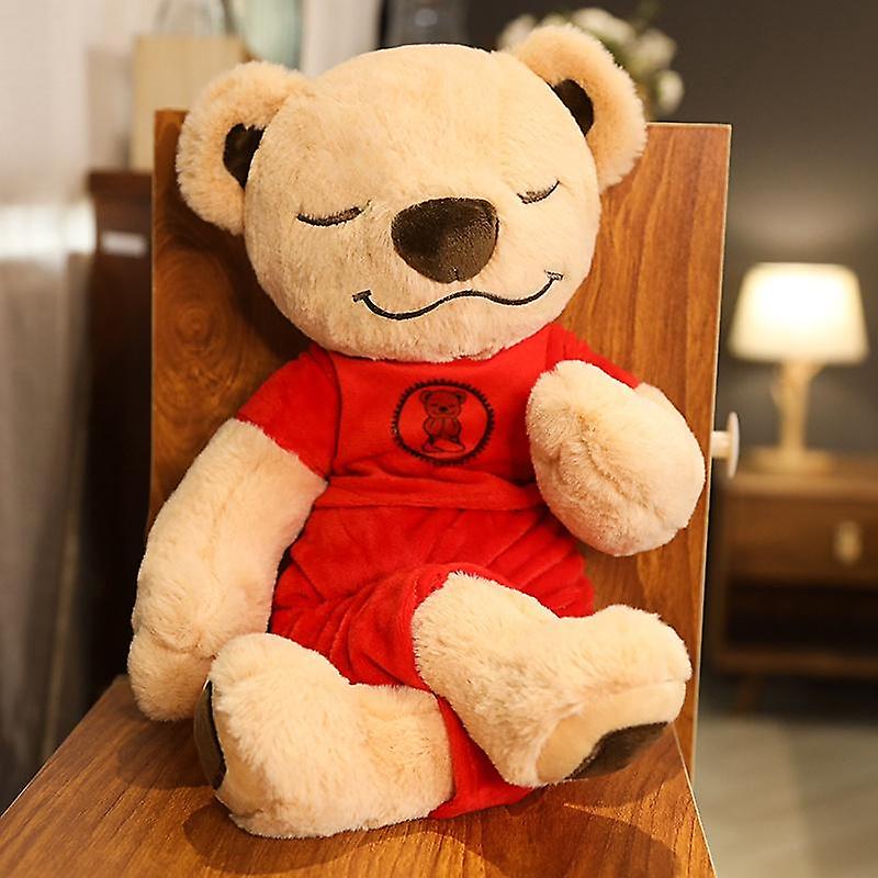 Baby Gift Sets 40cm Creative Yoga Dressed Bear Plush Toy Soft Stuffed Cartoon Animal Bear Doll