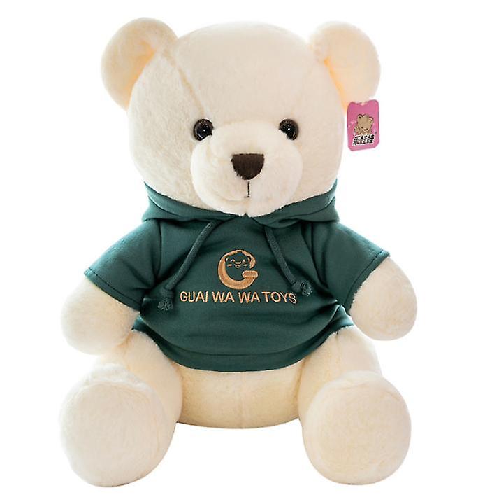 Baby Gift Sets 23cm High Quality Teddy Bear With Hoodies Stuffed Animals Plush Toys Doll Pillow Gifts