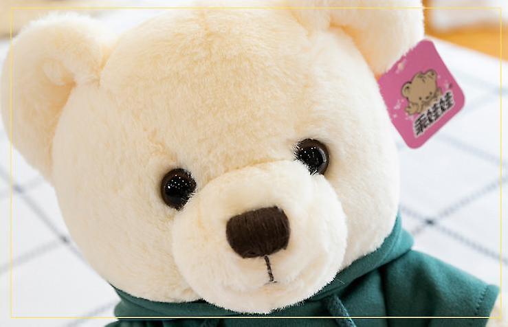 Baby Gift Sets 23cm High Quality Teddy Bear With Hoodies Stuffed Animals Plush Toys Doll Pillow Gifts