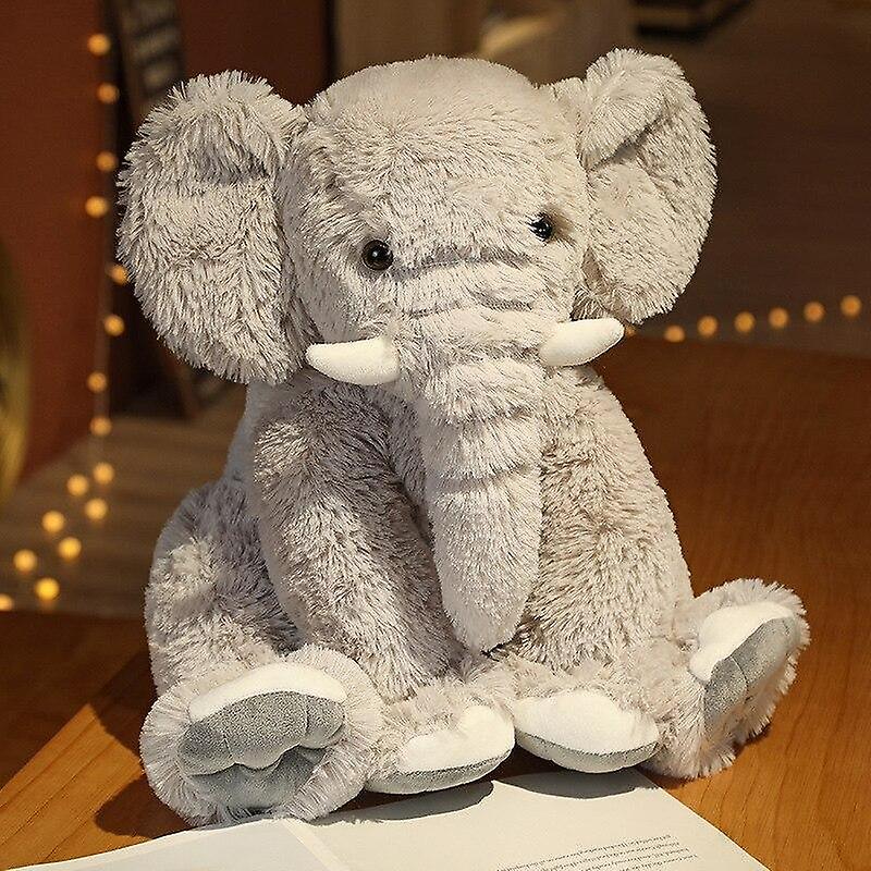 Baby Gift Sets 45CM Elephant Plush Toy Infant Soft For Sleeping Stuffed Animals Toys Grey