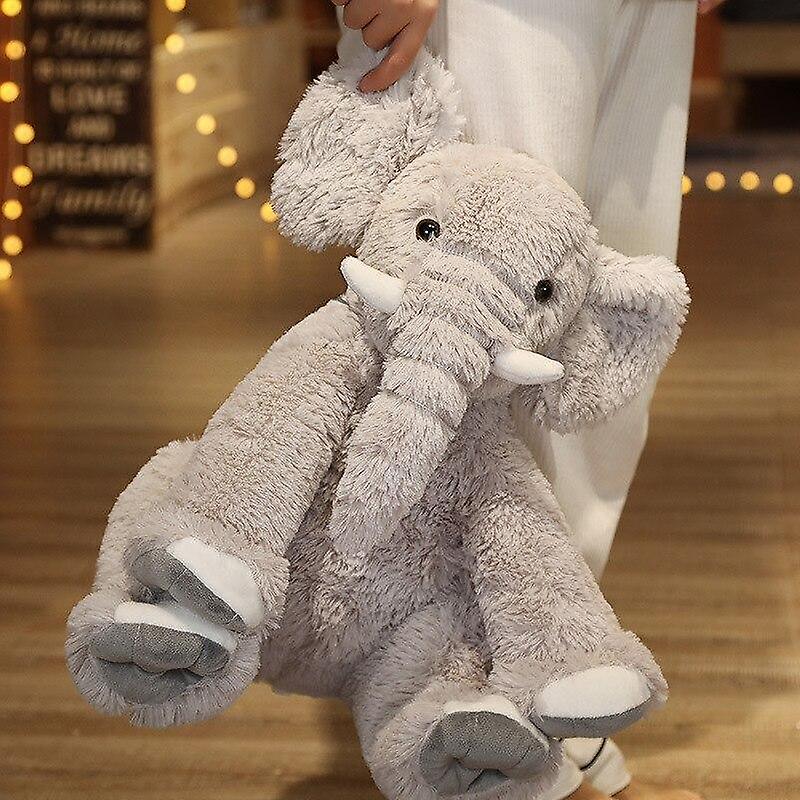 Baby Gift Sets 45CM Elephant Plush Toy Infant Soft For Sleeping Stuffed Animals Toys Grey