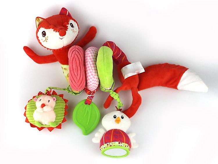 Baby Activity Toys Baby Toys Animal Cute Fox Newborn Infant Baby Plush Toys Bed Stroller Car Hanging Playing Toy