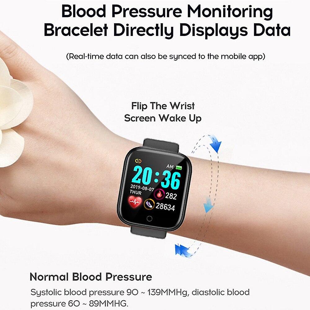 Alarm Clocks Men Women Couple Watch Smart Watch Blood Pressure Heart Rate Monitor Sleep Tracker Watch