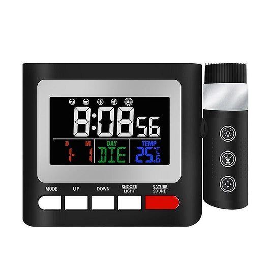 Alarm Clocks Projection Alarm Clock With FM Radio Backlight Contact Buttons with Time