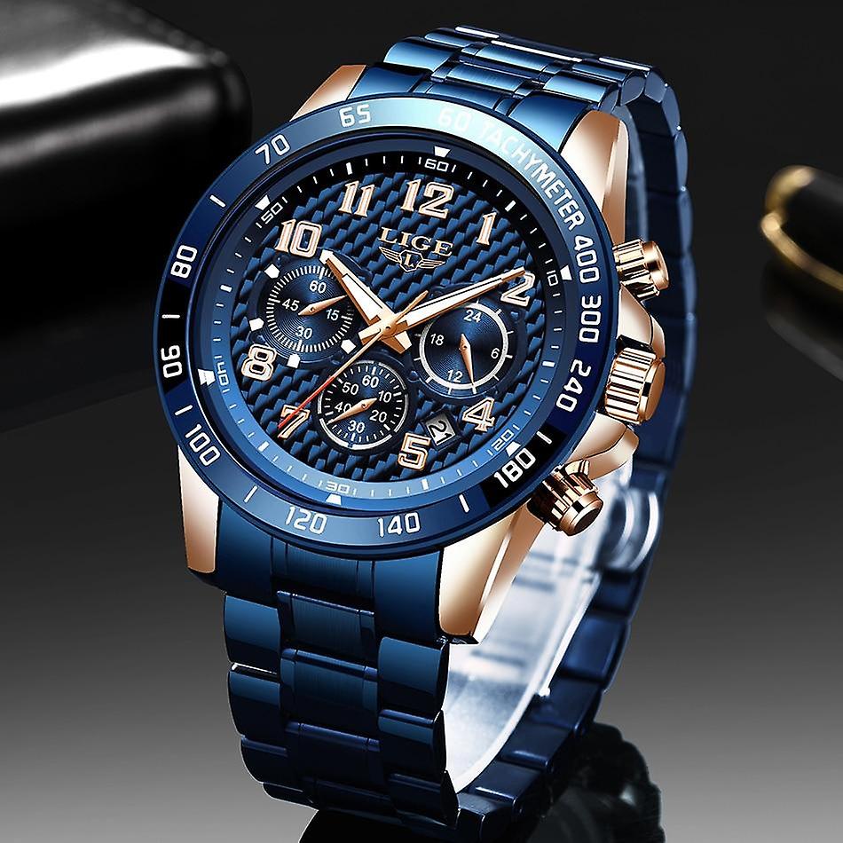 Alarm Clocks Men Watches Top Luxury Brand Sport Watch Men Chronograph Quartz Wristwatch Male Quartz Watches