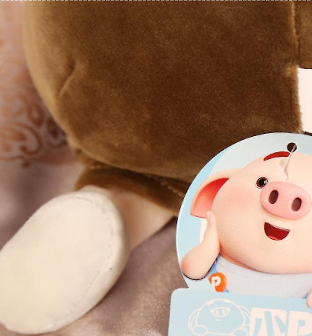 Baby Gift Sets 50cm Cute Red Sweatshirt Piggy Plush Toy Soft Stuffed Cartoon Animal Funny Pig Doll